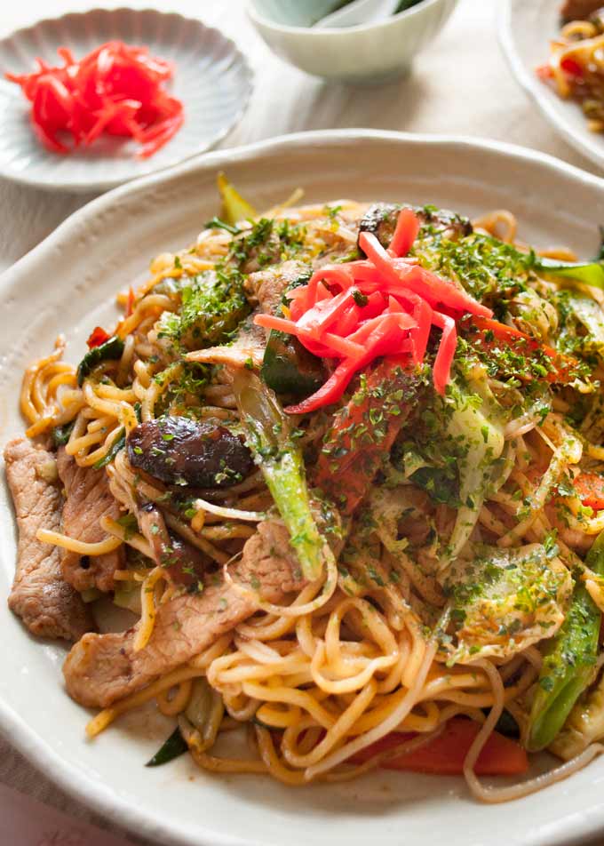Yakisoba de Carne
