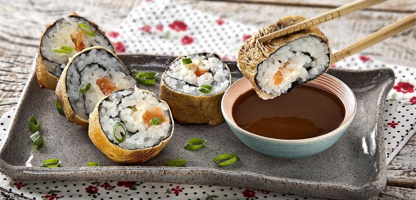 Hot Salmão (8 peças)